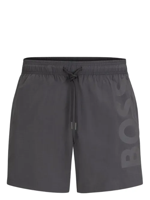 Short de bain à logo imprimé - BOSS - Modalova