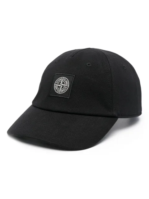 Stone Island Compass-appliqué cap