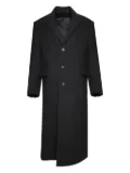 WARDROBE.NYC single-breasted wool coat - Grey
