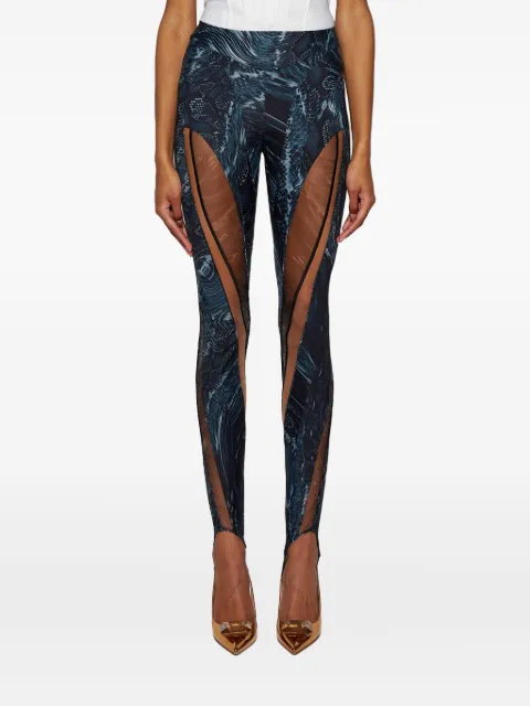 Mugler leggins Illusion