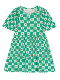 Bobo Choses apple-print mini dress - Green