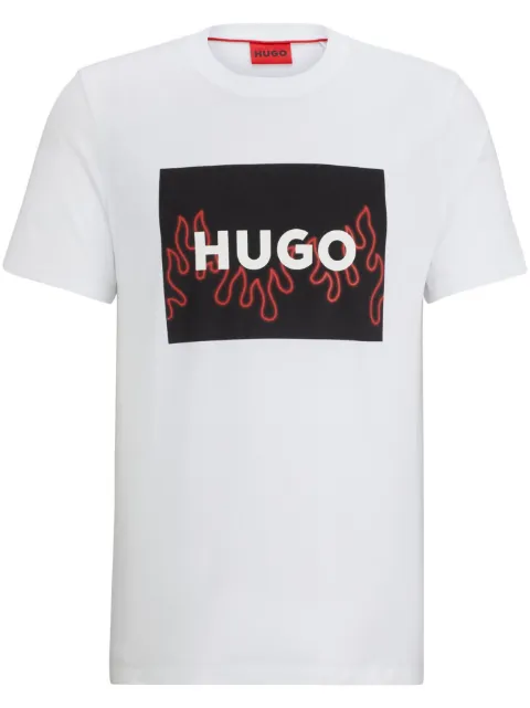 HUGO Camiseta com estampa de logo
