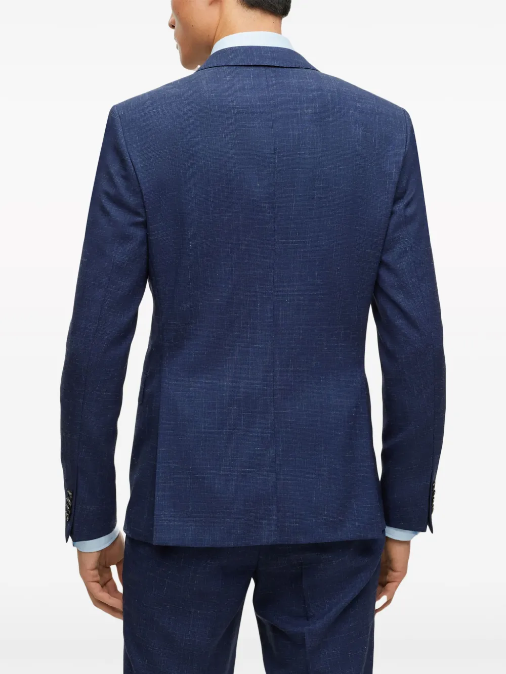 Hugo Boss Single-breasted Suit In Blue