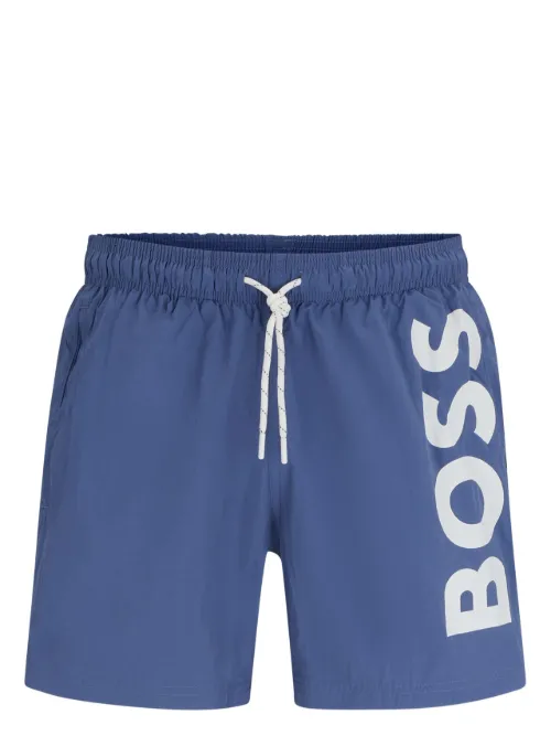 Short de bain à logo imprimé - BOSS - Modalova