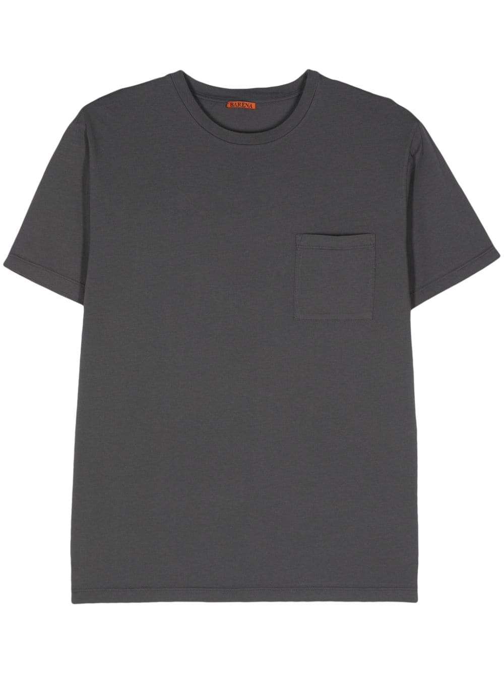 Barena Venezia Giro Cotton Jersey T-shirt In Grey