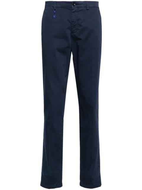 Manuel Ritz mid-rise cotton chinos