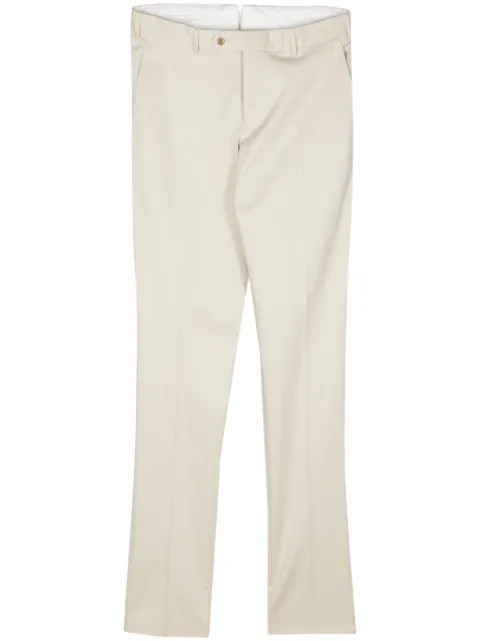 LUIGI BIANCHI MANTOVA cotton chino trousers