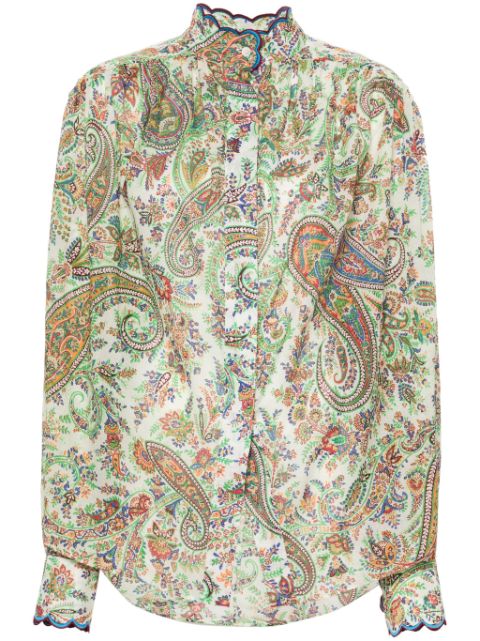 ETRO paisley-print cotton blouse Women