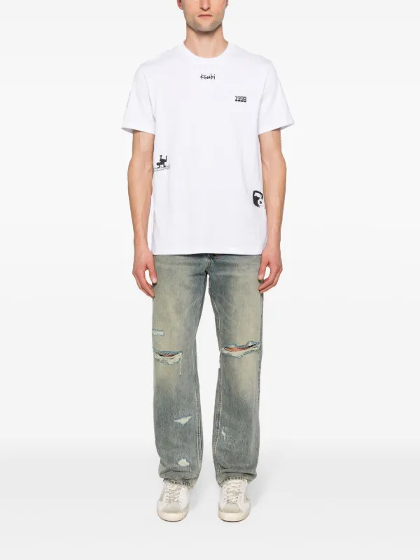Ksubi Zine Kash Cotton T-shirt | White | FARFETCH TR