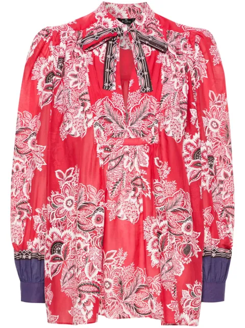 ETRO floral-print blouse