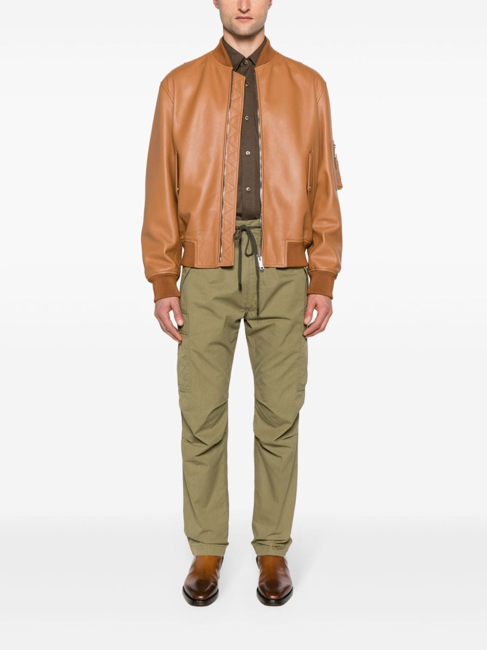 TOM FORD Button-up overhemd - Bruin