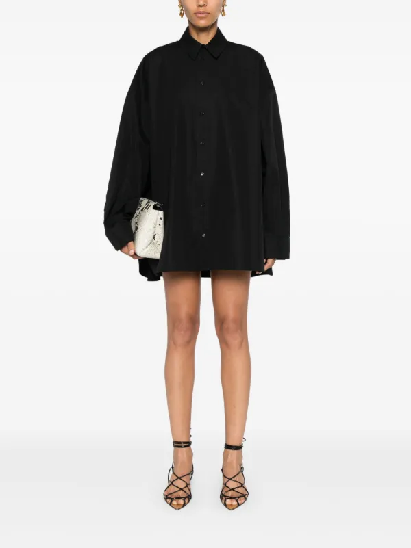 wardrobe nyc shirt dress T-Shirt Dress Mini Off White / 2XS