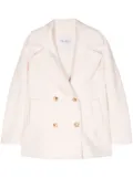 Max Mara Edgard wool peacoat - Pink