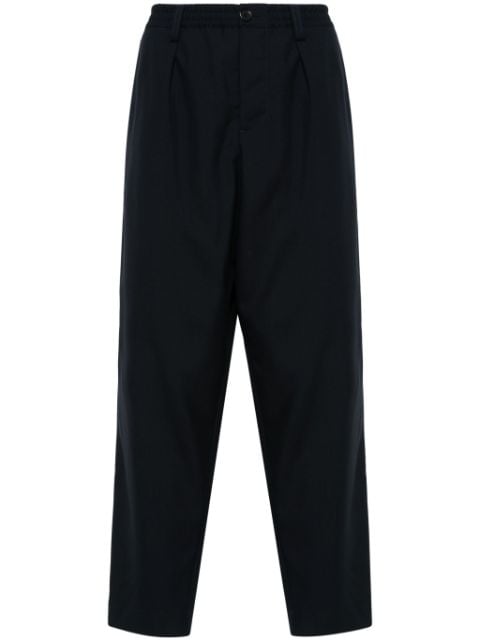 Marni pleat-detail tapered trousers