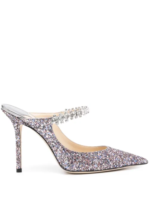 Jimmy Choo mules Bing 100 mm - Rose - Jimmy Choo - Modalova