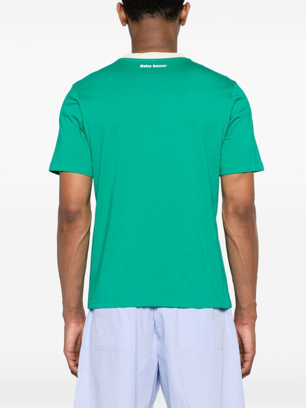 Shop Wales Bonner Resilience Organic Cotton T-shirt In Green