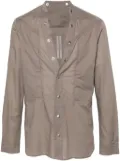 Rick Owens Larry Fogpocket cotton shirt - Grey