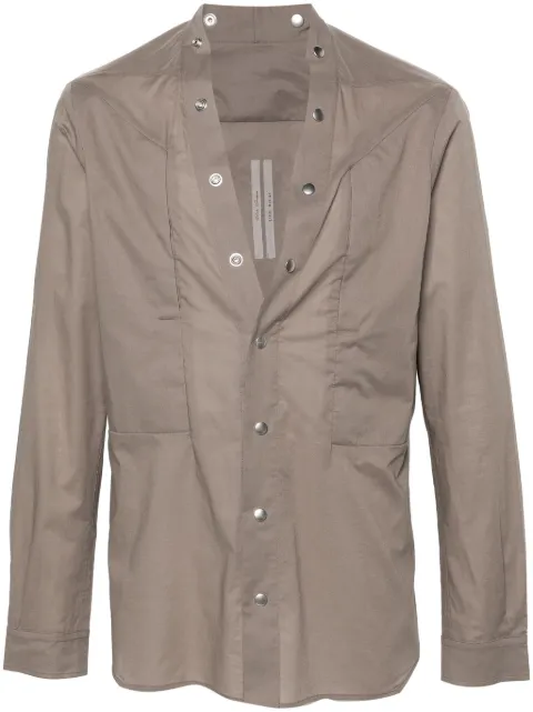 Rick Owens camisa Larry Fogpocket 