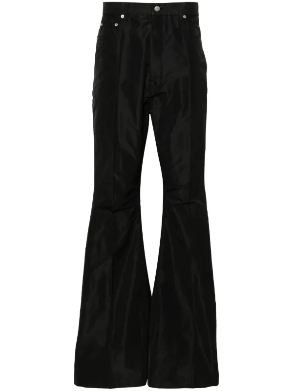 Rick Owens Bolan Bootcut Faille Trousers - Farfetch