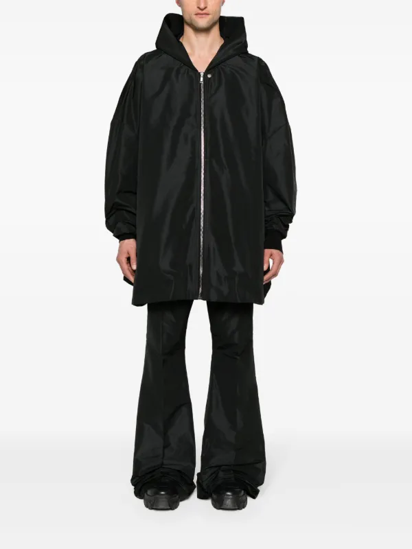 Rick Owens Jumbo Peter フーデッドコート | ブラック | FARFETCH JP