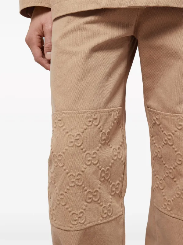 Gucci monogram pants hotsell