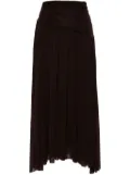 Philosophy Di Lorenzo Serafini draped-detail skirt - Brown