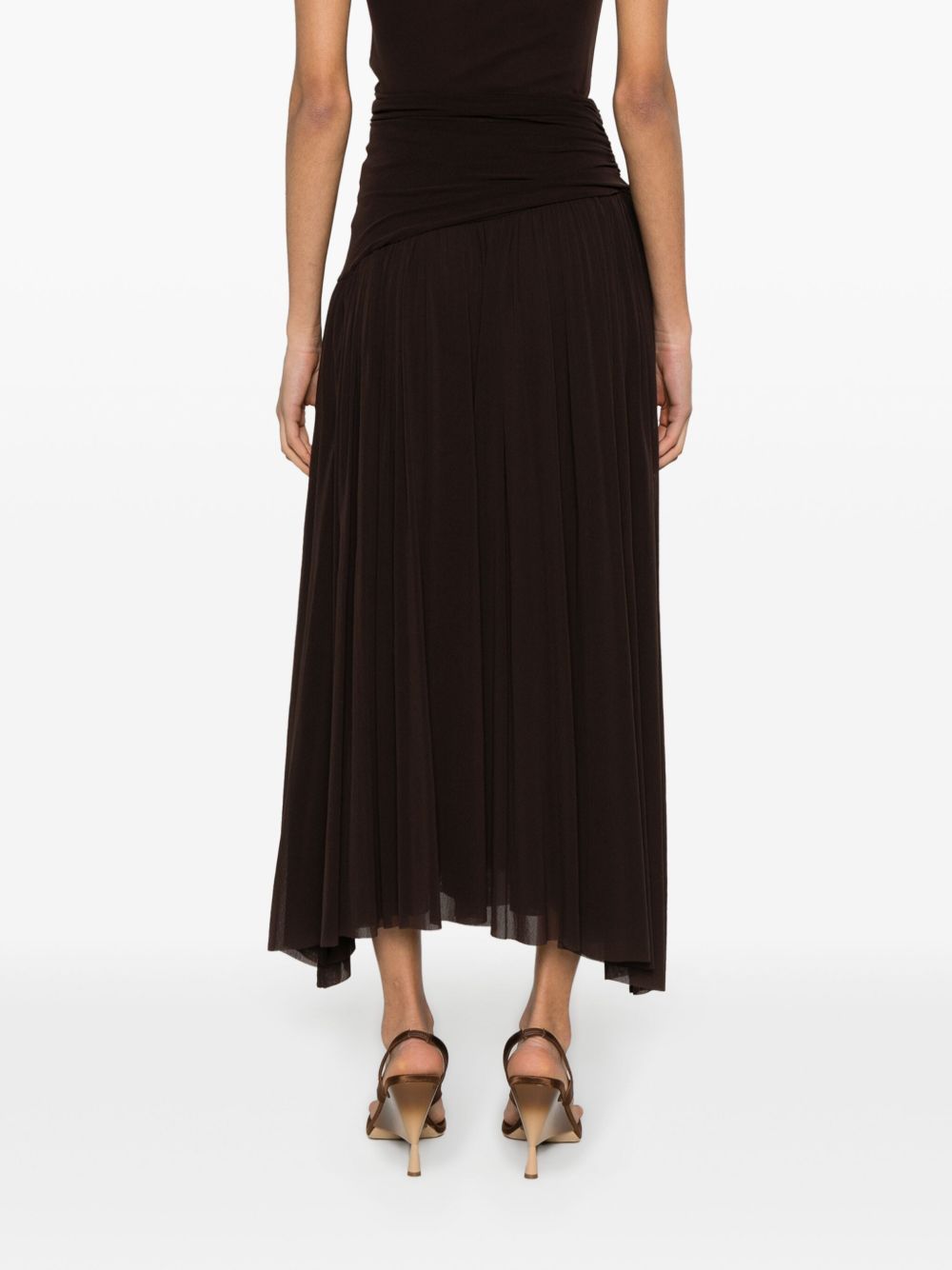 Rabanne Draped-detail skirt Women