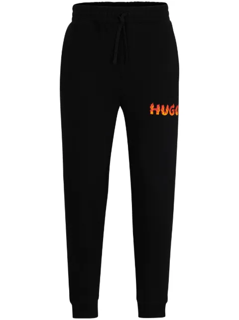 HUGO pantalones cargo con tiro medio