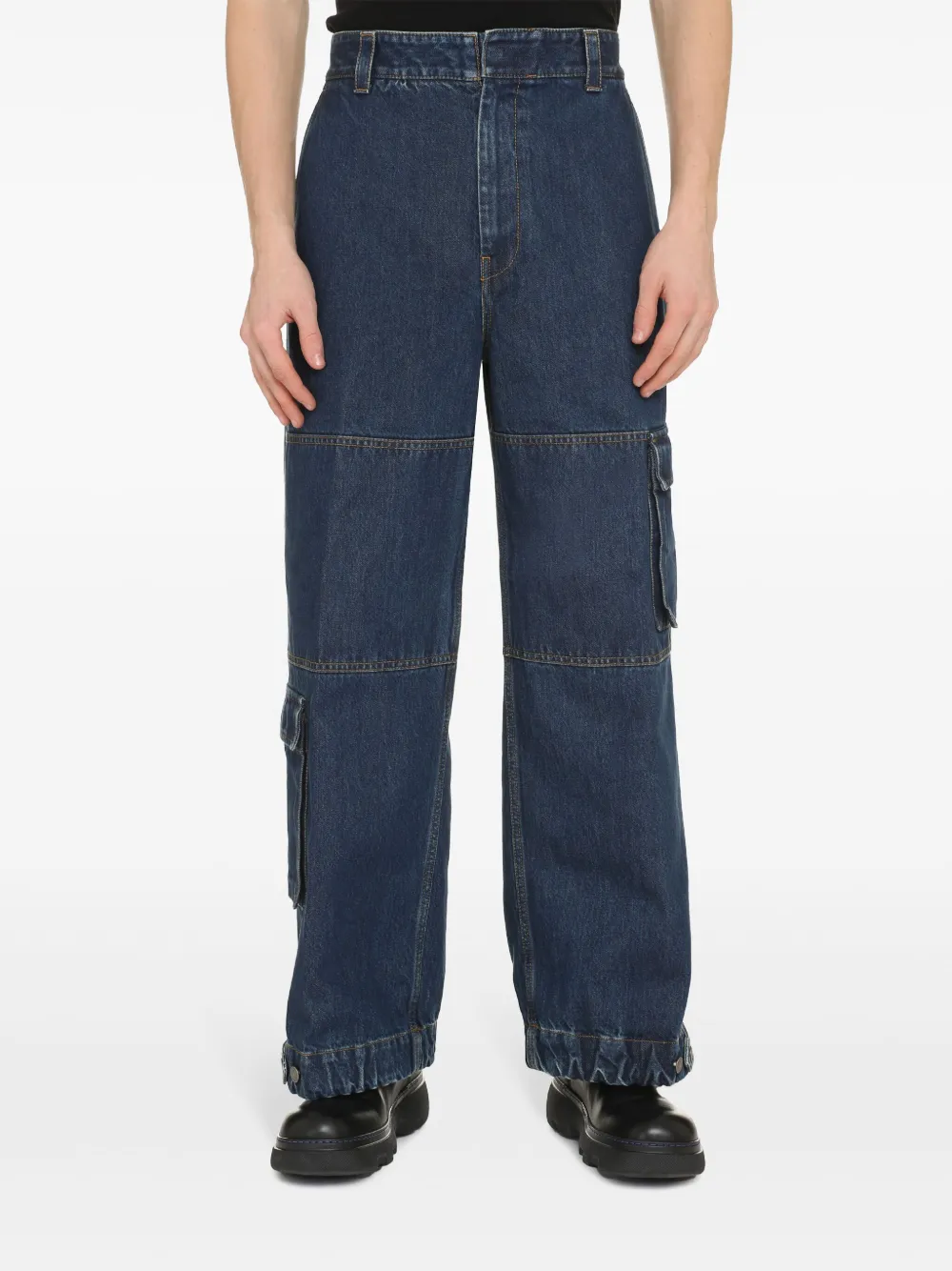 Gucci Jeans met wijde pijpen - Blauw