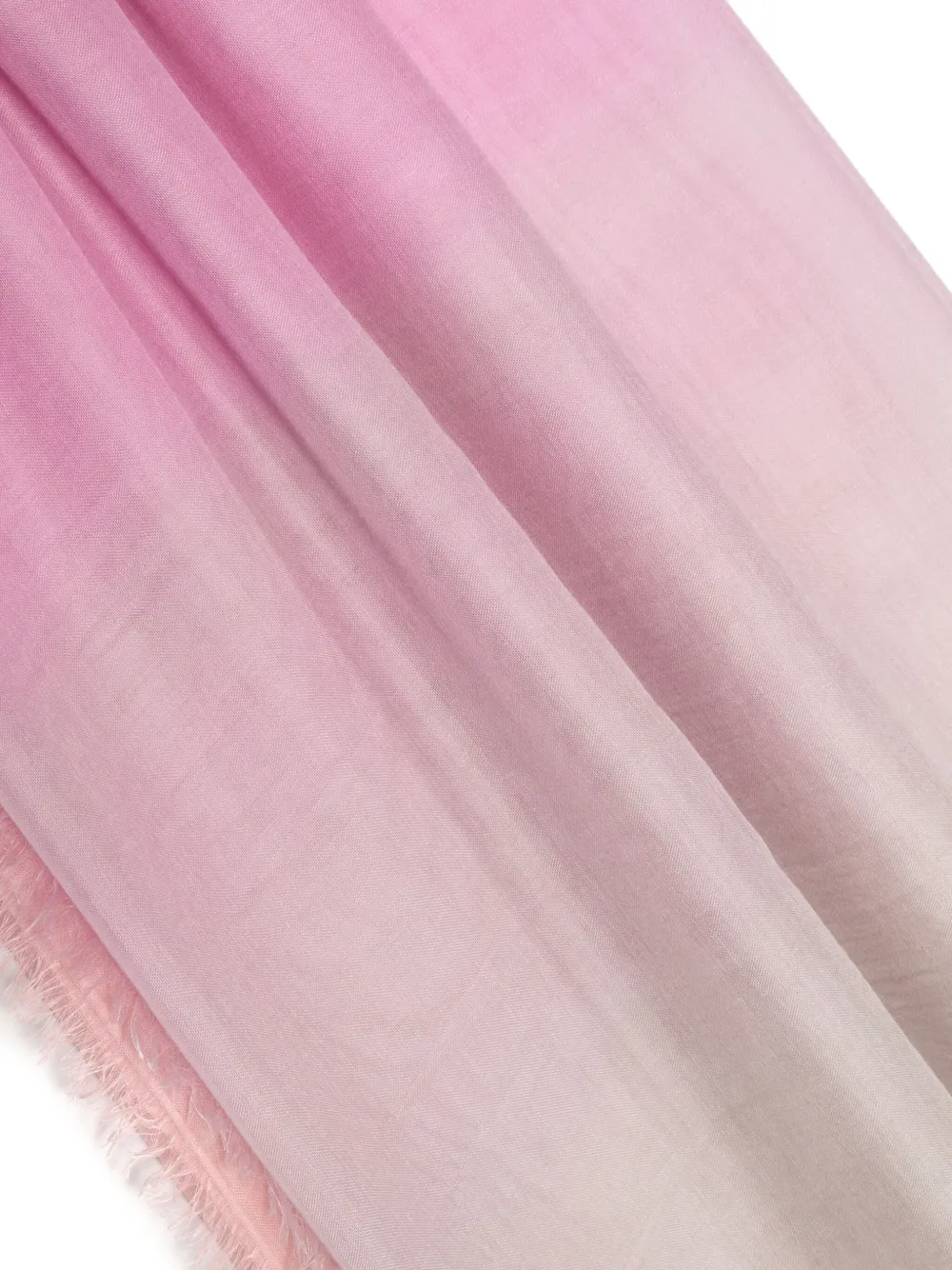 Faliero Sarti semi-sheer scarf - Roze