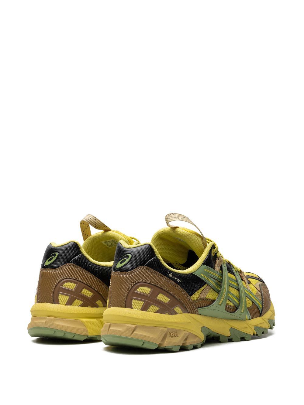 Shop Asics Tonal Low-top Sneakers In Yellow