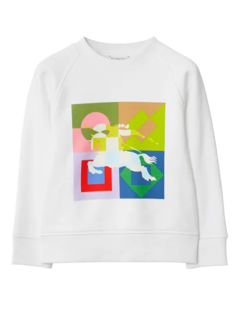 Burberry Kids EKD organic-cotton sweatshirt