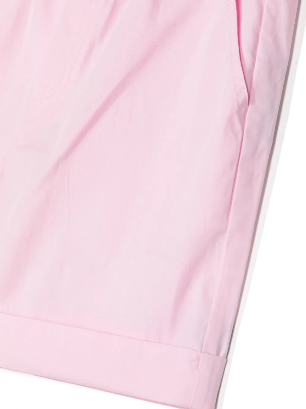 Shop Kindred Organic-cotton Straight-leg Shorts In Pink