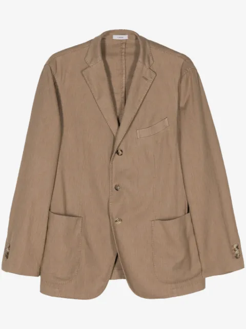 Boglioli blazer à simple boutonnage