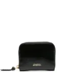 ISABEL MARANT small Yuki leather wallet - Black