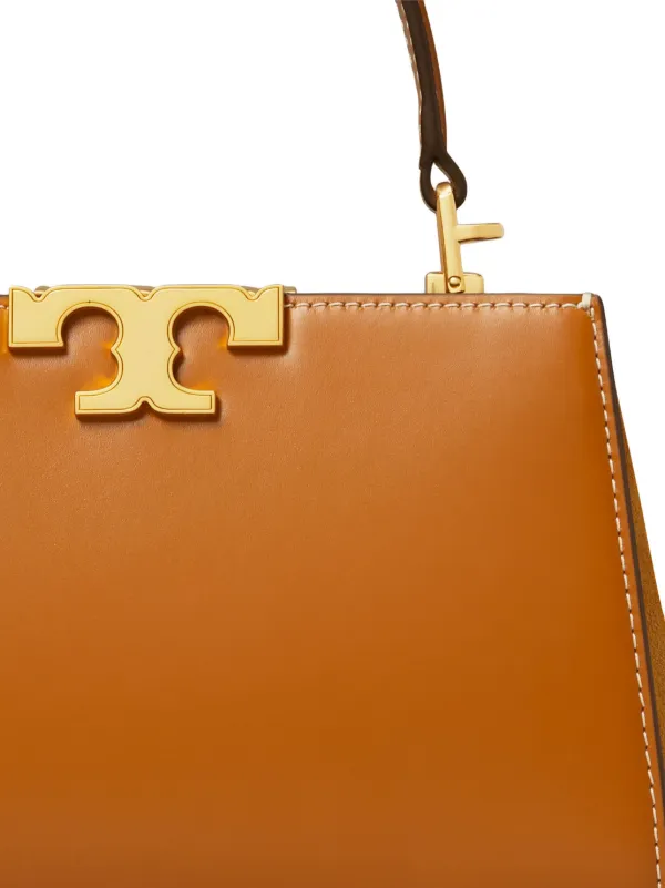 Tory Burch Mini Eleanor Satchel Bag | Brown | FARFETCH