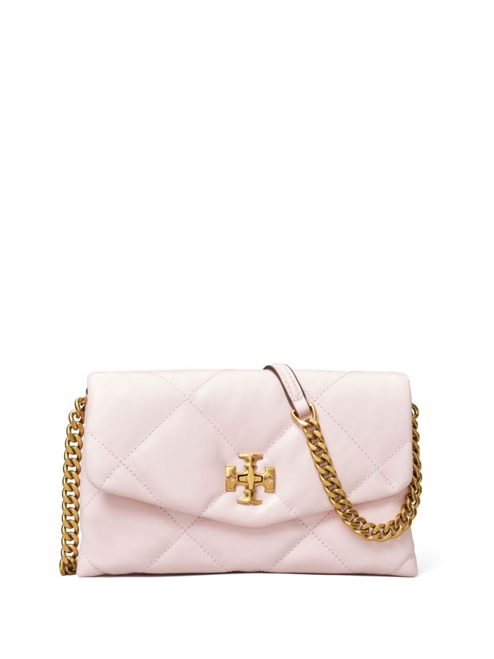 Shop Tory Burch Kira Quilted Mini Bag In Pink