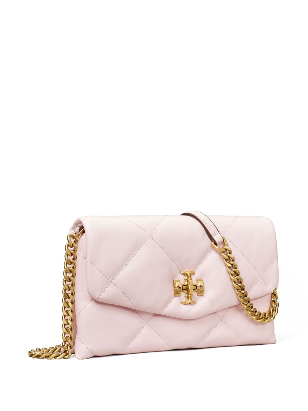 Shop Tory Burch Kira Quilted Mini Bag In Pink