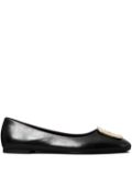 Tory Burch Georgia ballerina shoes - Black