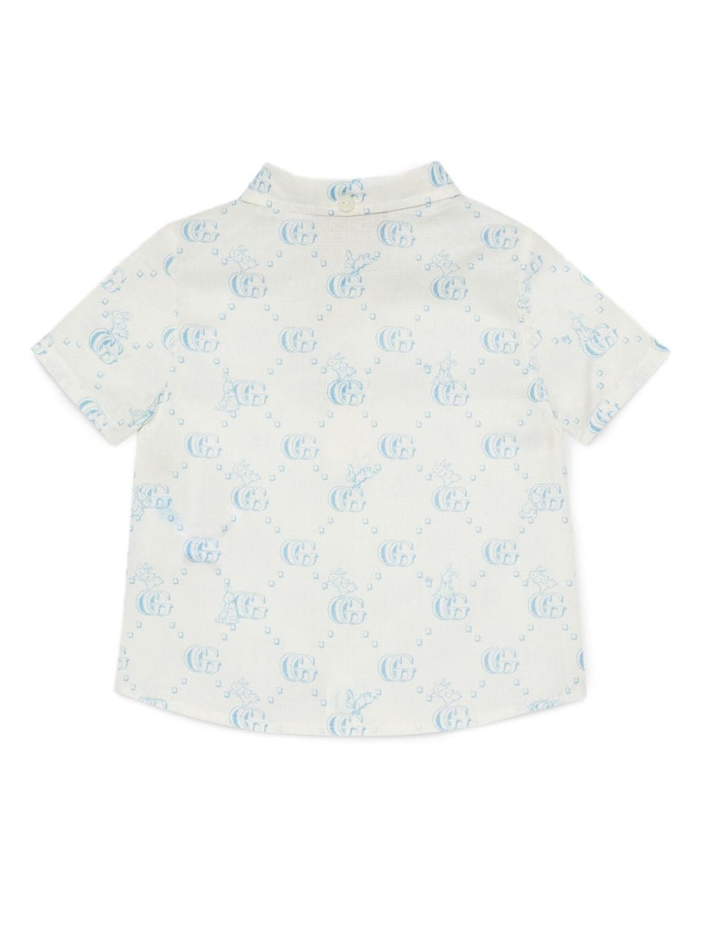 Gucci Kids x Peter Rabbit katoenen overhemd Wit