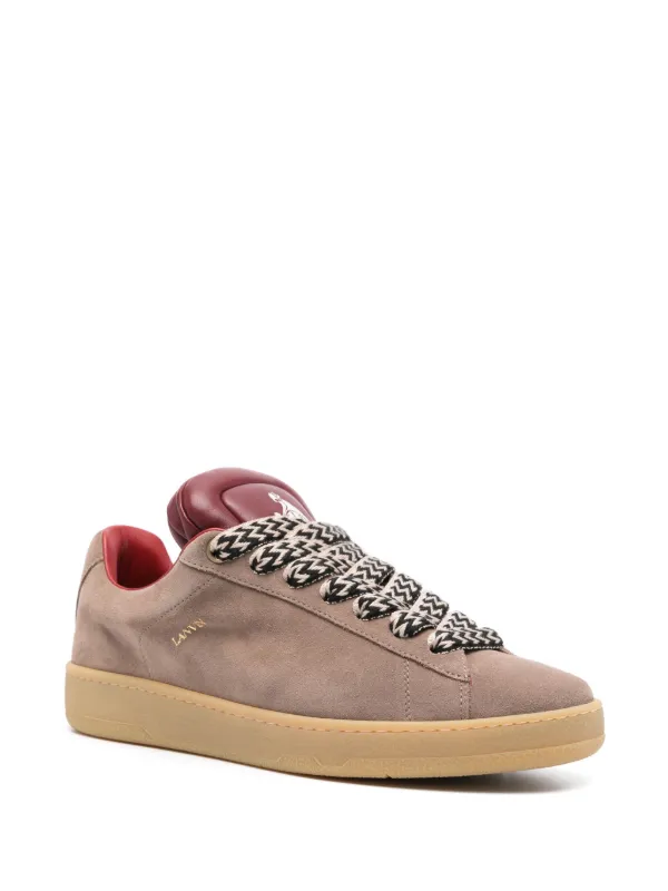 スニーカー LANVIN Suede sneakers Lanvin x Future Hyper Curb Suede Sneakers | Brown | FARFETCH