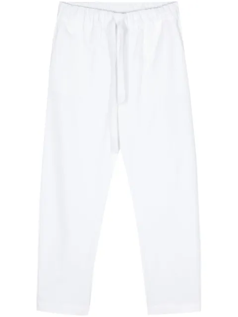Semicouture gabardine tapered trousers