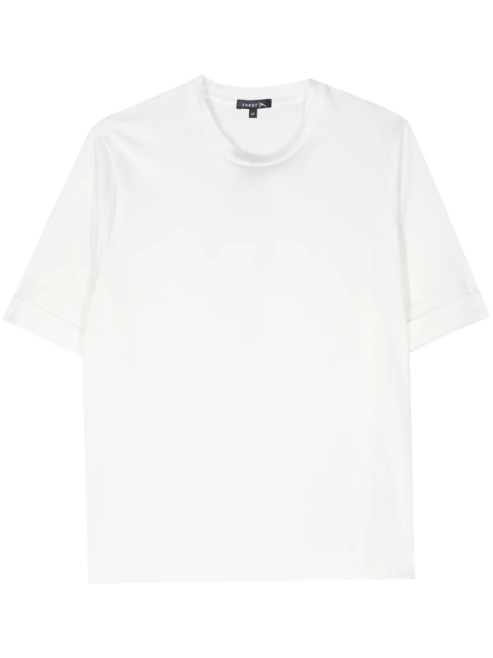 Soeur Ama Cotton T-shirt In White