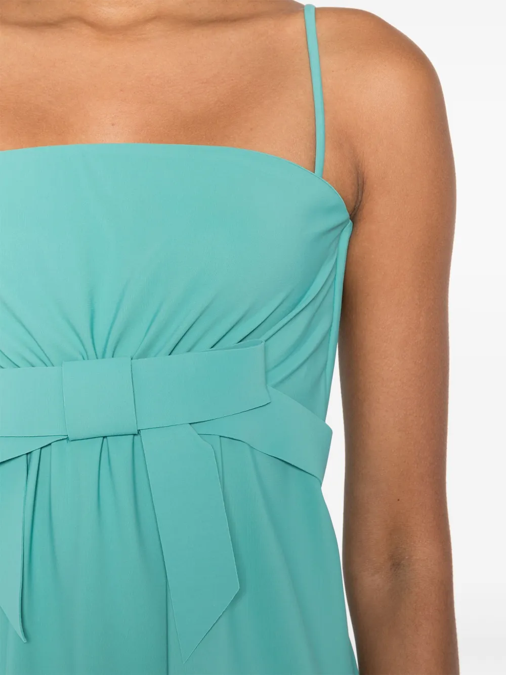 bow detail maxi dress