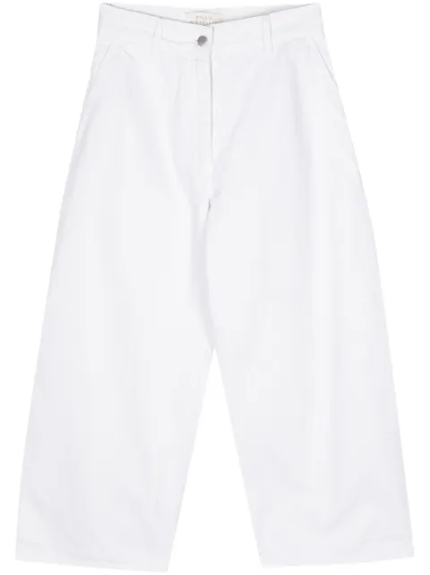 Studio Nicholson jeans anchos Chalco con tiro medio