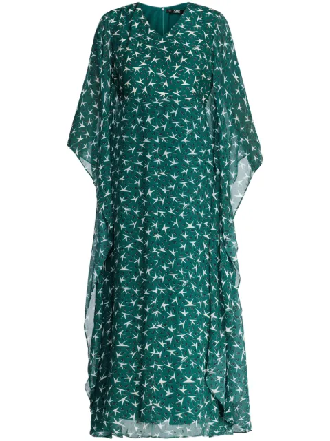 Karl Lagerfeld logo-print maxi dress