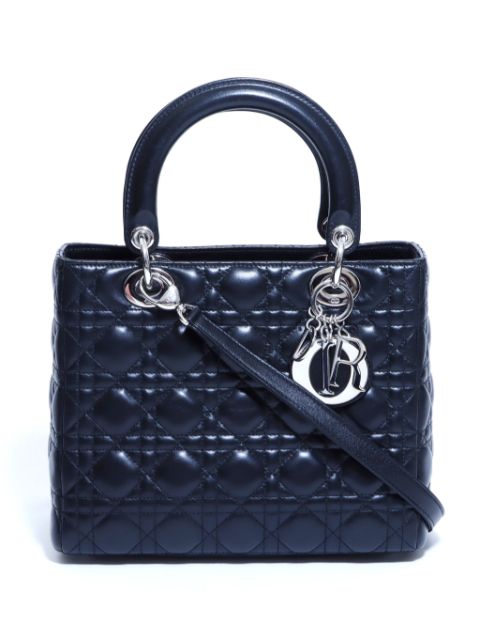 Christian Dior Pre-Owned bolsa de mano Cannage Lady Dior