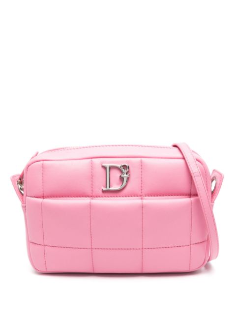 DSQUARED2 D2 Statement leather crossbody bag Women