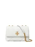 Tory Burch small Kira diamond-quilted convertible shoulder bag - White
