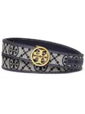 Tory Burch 1"" T monogram Miller belt - Blue